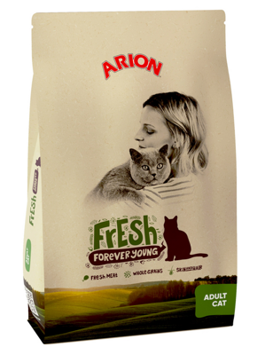 ARION Fresh Adult Cat 12kg + Surprise gratuite pour chien