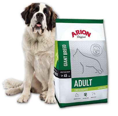 ARION Original Adult Giant Breed Poulet & Riz 12kg + Surprise gratuite pour chien