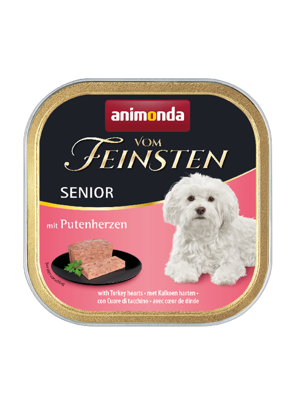 Animonda Dog Vom Feinsten Senior Coeurs de Dinde 150g x10