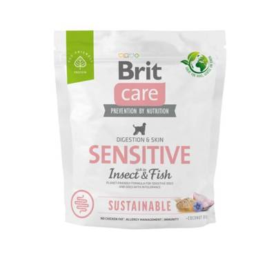 BRIT CARE Sustainable Sensitive Insect & Fish 1kg x2