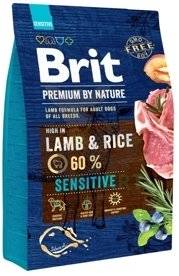 BRIT Premium By Nature Sensitive Lamb 3kg x2