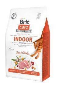 Brit Care Cat Grain-Free Indoor Anti-Stress avec Poulet 2kg