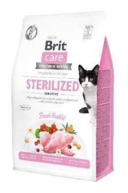 Brit Care Cat Grain-Free Sterilized Sensitive avec Lapin 7kg