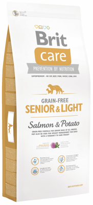 Brit Care Grain Free Senior & Light saumon avec pommes de terre 3kg