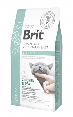 Brit gf veterinary diets cat Struvite 400g x2
