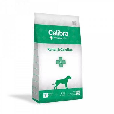 Calibra Veterinary Diets Chien Renal Cardiac 2kg + Surprise gratuite pour chien