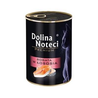 Dolina Noteci Premium riche en saumon pour chat 400g x6