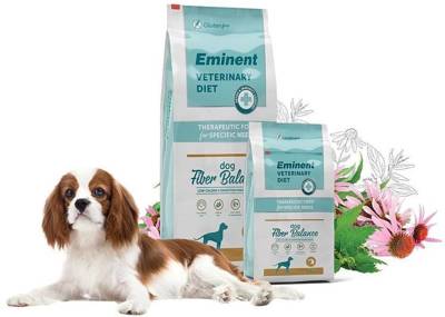 Eminent Veterinary Diet Dog Fiber Balance 2.5kg+Surprise gratuite pour votre chien