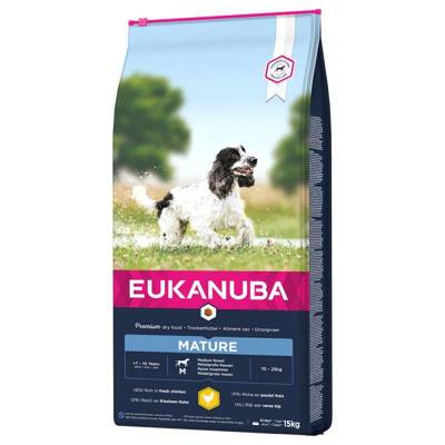 Eukanuba Thriving Mature Medium Breed 3kg+ Surprise gratuite pour votre chien