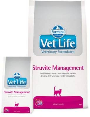 Farmina Vet Life Feline Struvite Management 400g+Surprise gratuite pour chat