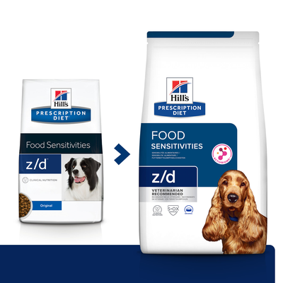 Hill's PD Prescription Diet Canine z/d Food Sensitivities 10kg x2