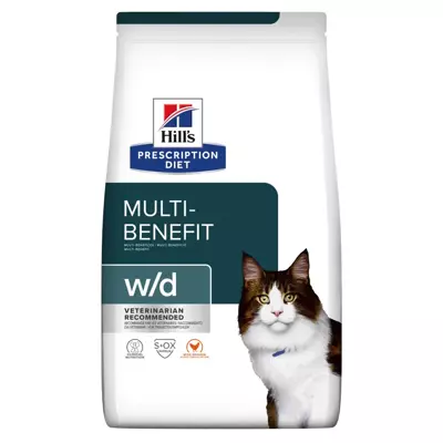 Hill's PD Prescription Diet Feline w/d Poulet 1,5kg