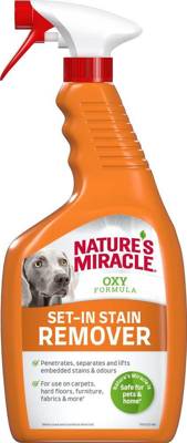 Nature's Miracle SET-IN OXY Détachant & Désodorisant pour chiens 709ml