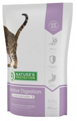 Nature's Protection Sensitive Digestion Poultry Adult Cat 400g