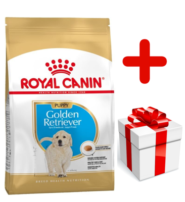 ROYAL CANIN Golden Retriever Puppy 12kg + surprise pour votre chien GRATUITES !