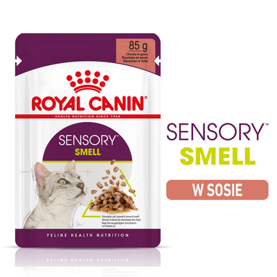 ROYAL CANIN Sensory Smell nourriture humide, morceaux en sauce 12x85g