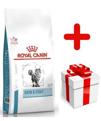 Royal Canin Veterinary Diet Feline Skin Coat 3,5kg + surprise pour votre chat GRATUITES !