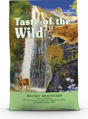 TASTE OF THE WILD Rocky Mountain Sans Céréales pour chat et chaton 2kg