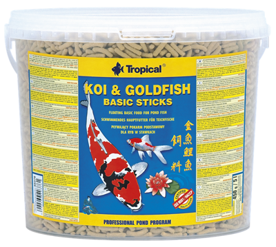 TROPICAL Koi & Goldfish Basic Sticks 5L\430g