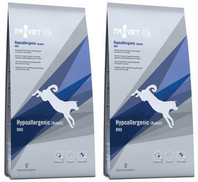 TROVET RRD Hypoallergenic - Lapin (pour chien) 12,5kg x2