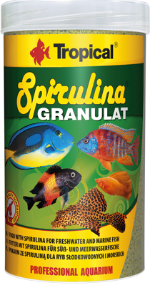 Tropical Spirulina Granulés 250ml