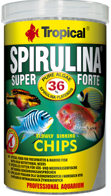 Tropical Super Spirulina Forte Chips 250ml