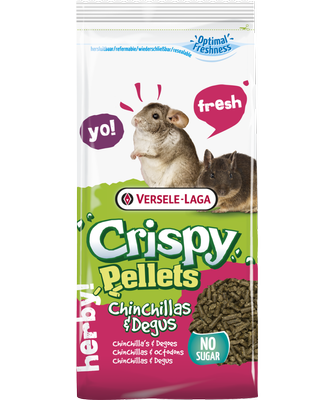 VERSELE-LAGA Crispy Pellets Chinchilla & Degu 1kg - pellets pour chinchillas et cochons d'Inde