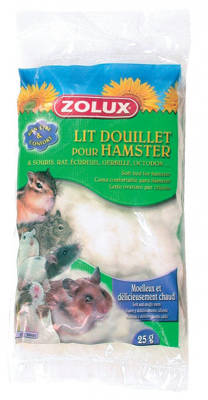 ZOLUX Lit blanc pour hamster